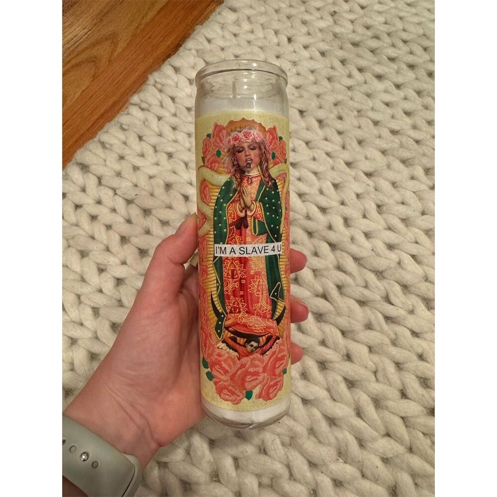 "I'm A Slave 4 U" Britney Spears Prayer Candle